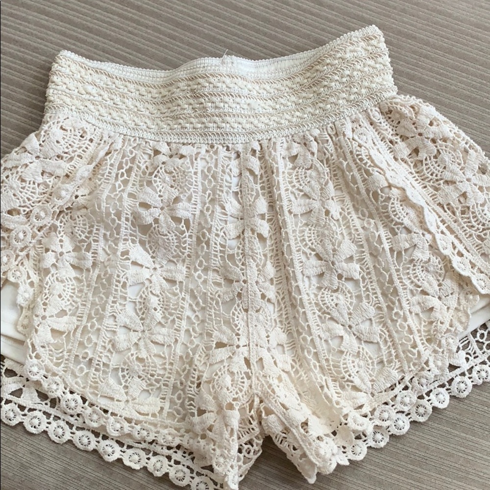 Fun lace shorts